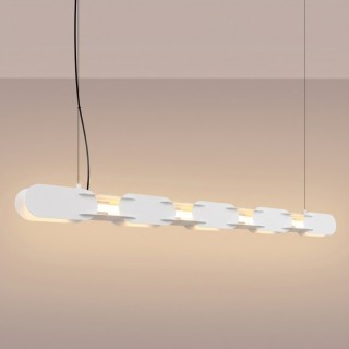 Suspension CHAIN 158 blanche LED - Thoro