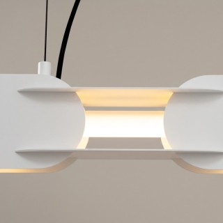Suspension CHAIN 158 blanche LED - Thoro