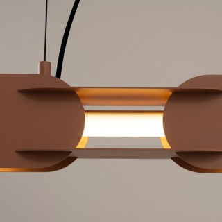Suspension CHAIN 158 mocca LED - Thoro