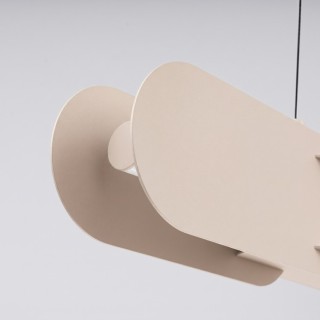 Suspension CHAIN 158 taupe LED - Thoro