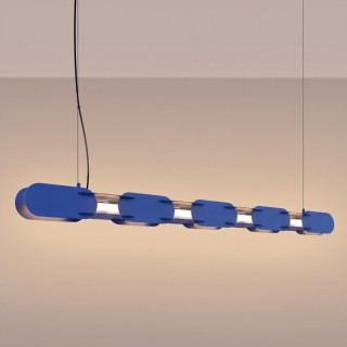 Suspension CHAIN 158 outremer LED - Thoro