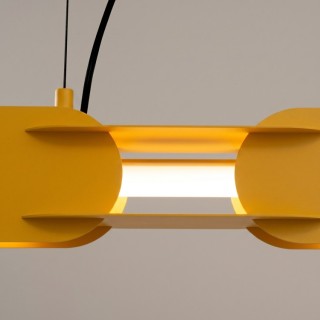 Suspension CHAIN 158 jaune LED - Thoro