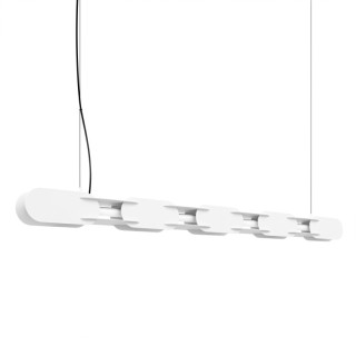 Suspension CHAIN 158 blanc LED - Thoro