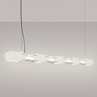 Suspension CHAIN 158 blanc LED - Thoro
