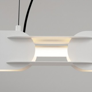 Suspension CHAIN 158 blanc LED - Thoro