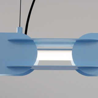 Suspension CHAIN 158 bleu azur - Thoro
