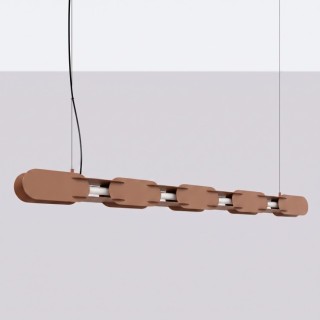 Suspension CHAIN 158 mocca LED - Thoro