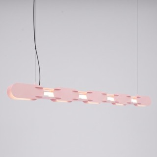 Suspension CHAIN 158 rose LED - Thoro
