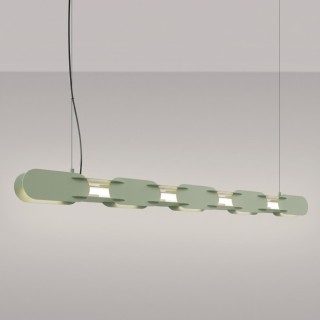 Suspension CHAIN 158 sauge LED - Thoro