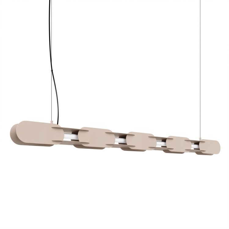Suspension CHAIN 158 taupe LED - Thoro