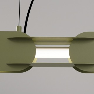Suspension CHAIN 158 vert olive - Thoro