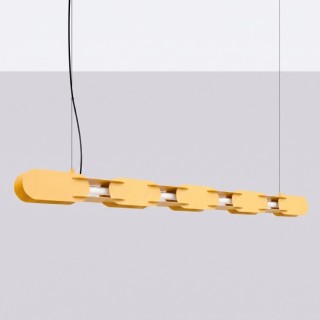 Suspension CHAIN 158 jaune LED - Thoro