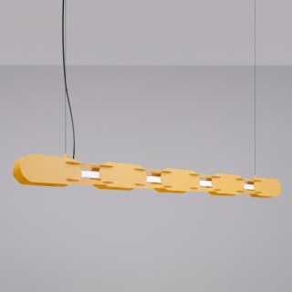 Suspension CHAIN 158 jaune LED - Thoro