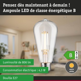 Eco-Line Filament LED Ampoule ST64 E27 Paulmann