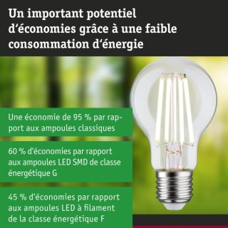 Ampoule LED E27 4W 840lm Paulmann