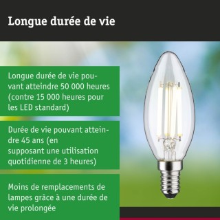 Eco-Line Bougie LED E14 4W Paulmann