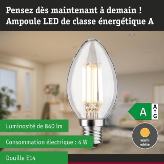 Eco-Line Bougie LED E14 840lm Paulmann