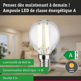 Eco-Line Filament LED E14 Sphérique Paulmann