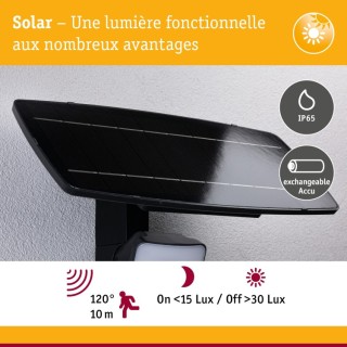 Solar Projec Flotas, Projecteur Solaire, Paulmann