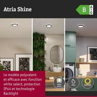 Panneau LED Atria Shine Rond Paulmann