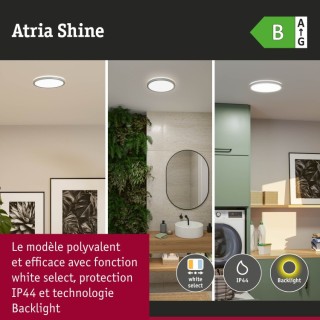 Panneau LED Atria Shine rond Paulmann