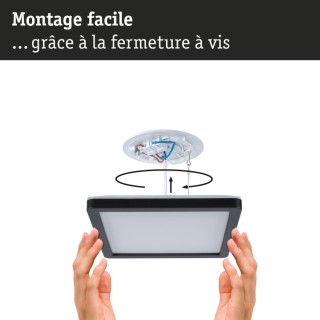 Panneau LED Atria Shine carré Paulmann