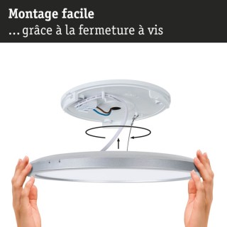 Panneau LED Atria Shine rond IP44 Paulmann