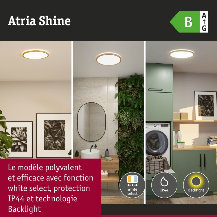 Panneau LED Atria Shine Rond Paulmann