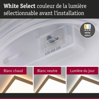 Panneau LED Atria Shine IP44 carré Paulmann