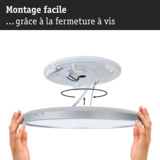 Panneau LED Atria Shine rond Paulmann