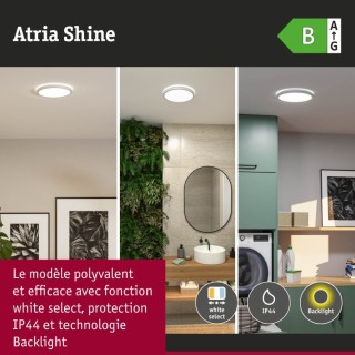 Panneau LED Atria Shine rond Paulmann