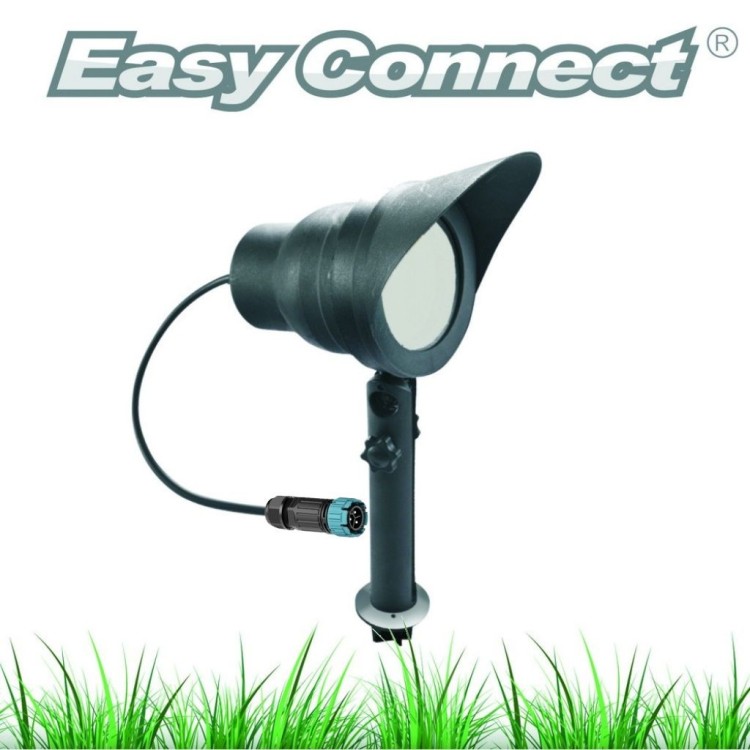 Projecteur spot led exterieur sur piquet 65110 Easy Connect