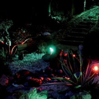 Spot led extérieur 6.5W 520lm aluminium socle piquet 65270 Easy Connect