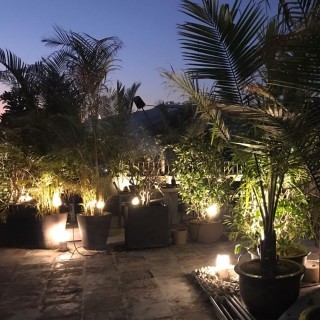 Spot led extérieur 6.5W 520lm aluminium socle piquet 65270 Easy Connect