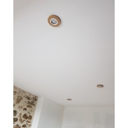 spot encastré gu10 led 5W inclu Bois chêne huilé 320 lumens 2700k REVE DE BOIS CALI