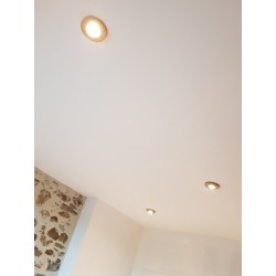 spot encastré gu10 led 5W inclu Bois chêne huilé 320 lumens 2700k REVE DE BOIS CALI