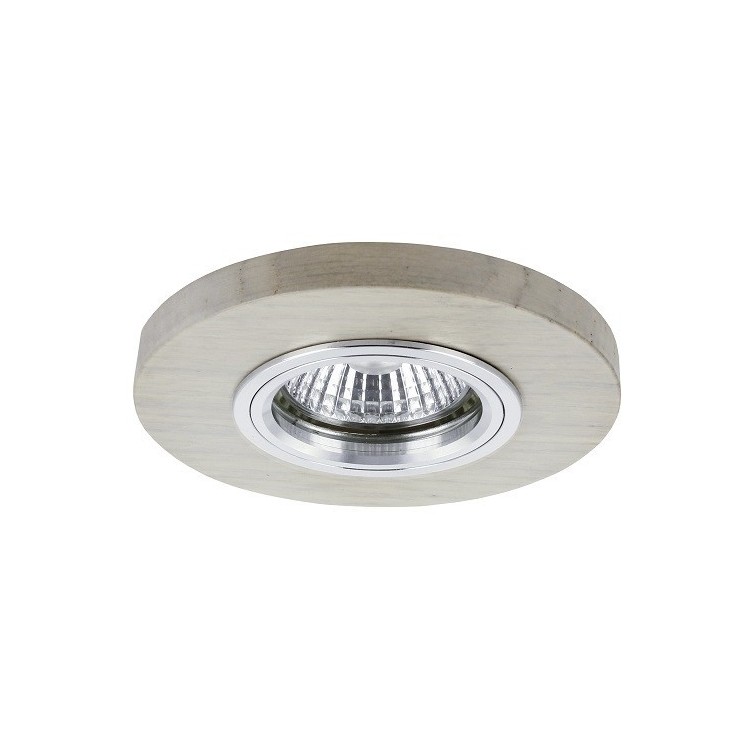 spot encastré gu10 led 5W inclu Bois chêne huilé 320 lumens 2700k REVE DE BOIS CALI CEP2511132