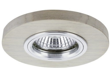 spot encastré gu10 led 5W inclu Bois chêne huilé 320 lumens 2700k REVE DE BOIS CALI CEP2511132