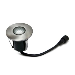 Lot de 6 mini balises LED à encastrer blanc froid 65400 Easy Connect