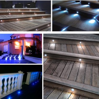 Balise ou spot LED blanc froid à encastrer 65430 Easy Connect