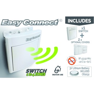 Interrupteur 1 à 4 zones pour luminaires Easy Connect