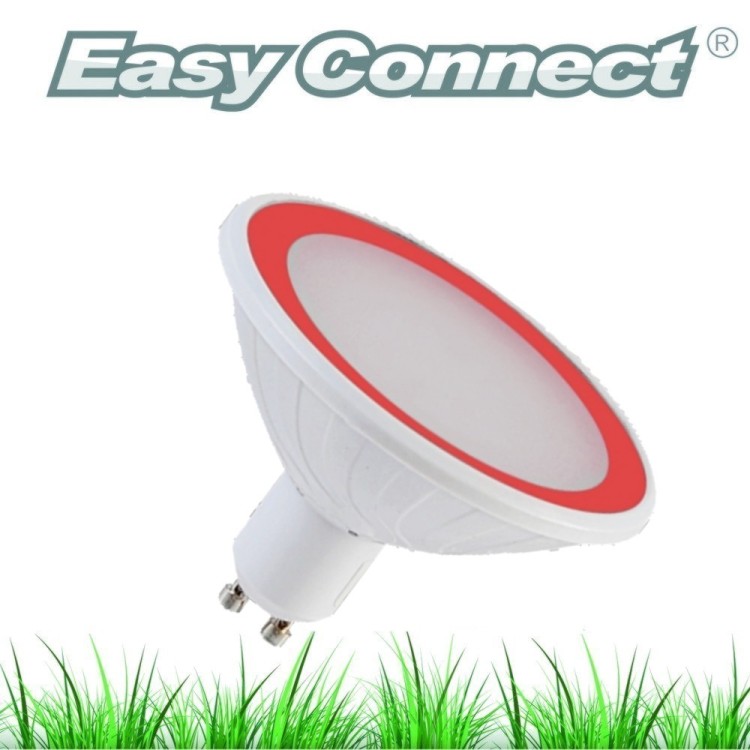 Ampoule LED rouge GU10 8W MR30 66873 Easy Connect