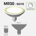 Easy Connect - Ampoule LED GU10 MR20 Dimmable à 36 SMD 4W 280Lm (équiv 35W)  Bleu 66841 - EC-66841 : : Luminaires et Éclairage