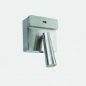 LUMIÈRE DE LECTURE GAMMA USB LED 2.2W 2700K NICKEL SATINÉ 137LM