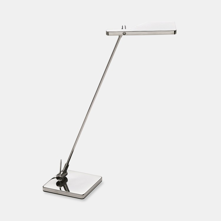 LAMPE DE TABLE ELVA LED 4.8W 3000K CHROME 301LM LAMPE DE TABLE ELVA LED 4.8W 3000K CHROME 301LM