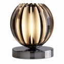 Lampe a poser, 1 lumiere, metal alu, chrome,EU1811SM