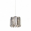 Suspension, 1 lumiere, acier doux , chrome,700402CW