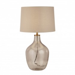 Lampe a poser, 1 lumiere, verre, vert,EU701043-BO