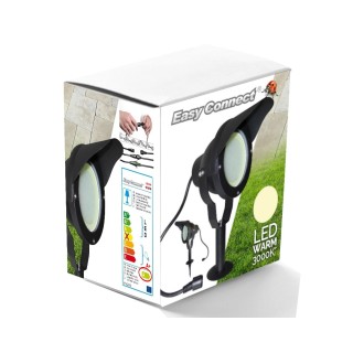 Projecteur OPTIMUM 30  Aluminium Noir - IP67 - MR30 - LED 10 W - Warm