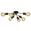 Suspension 6 lumières métal alu - Searchlight